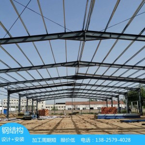 钢结构厂房 钢构工程 找力丰工厂生产安装一体式服务