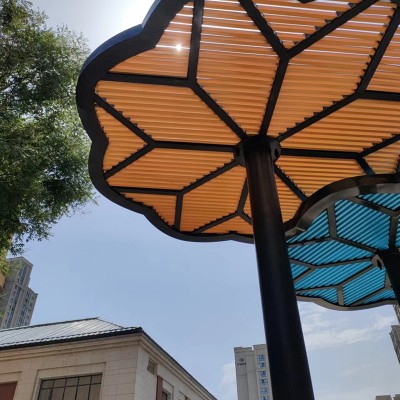 钢结构与铁艺定制大特装饰工程 适用机械加工 景观建筑装饰